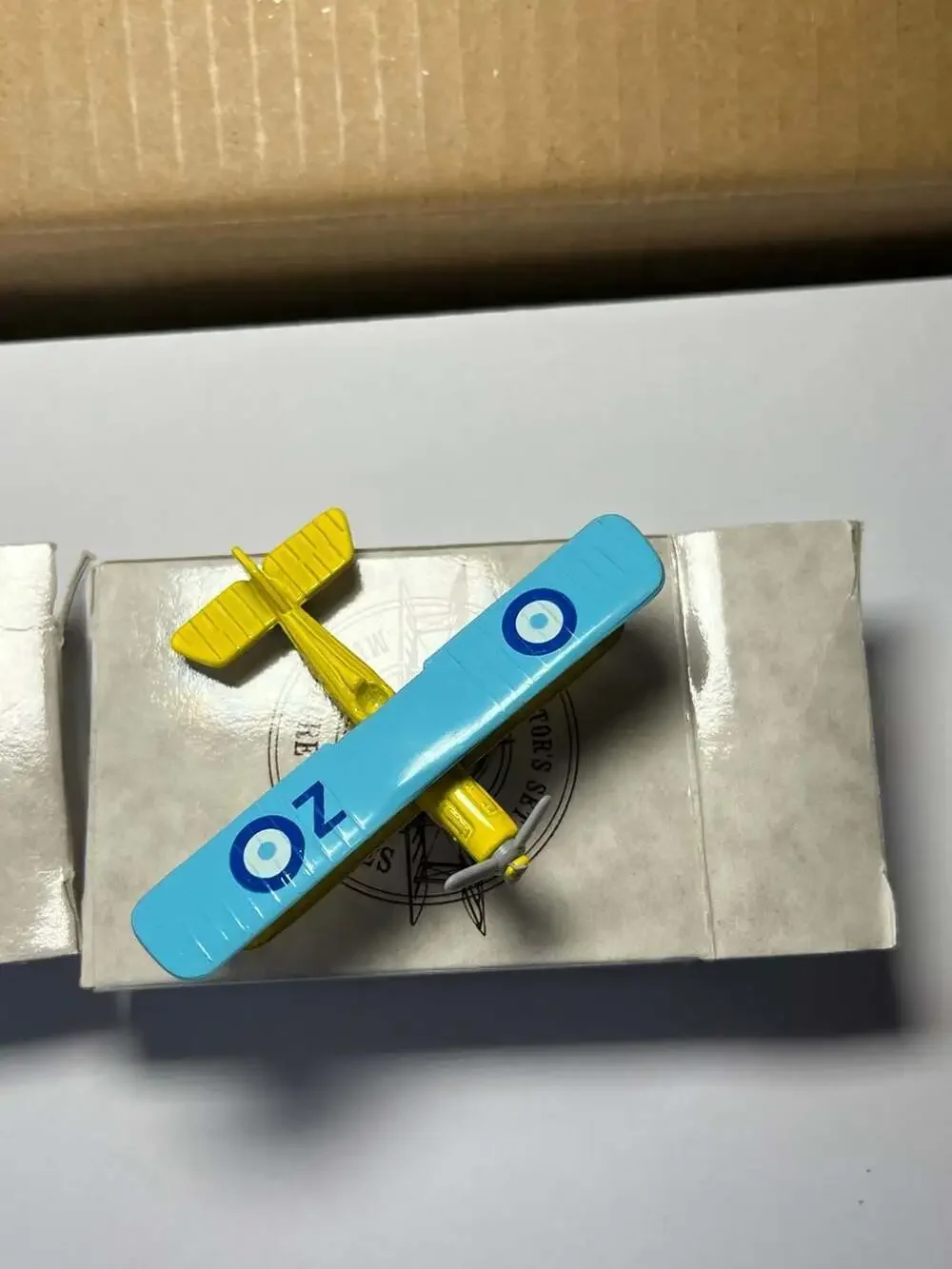 Reader's Digest Collector's Set of 4 Miniature Die-Cast Biplanes